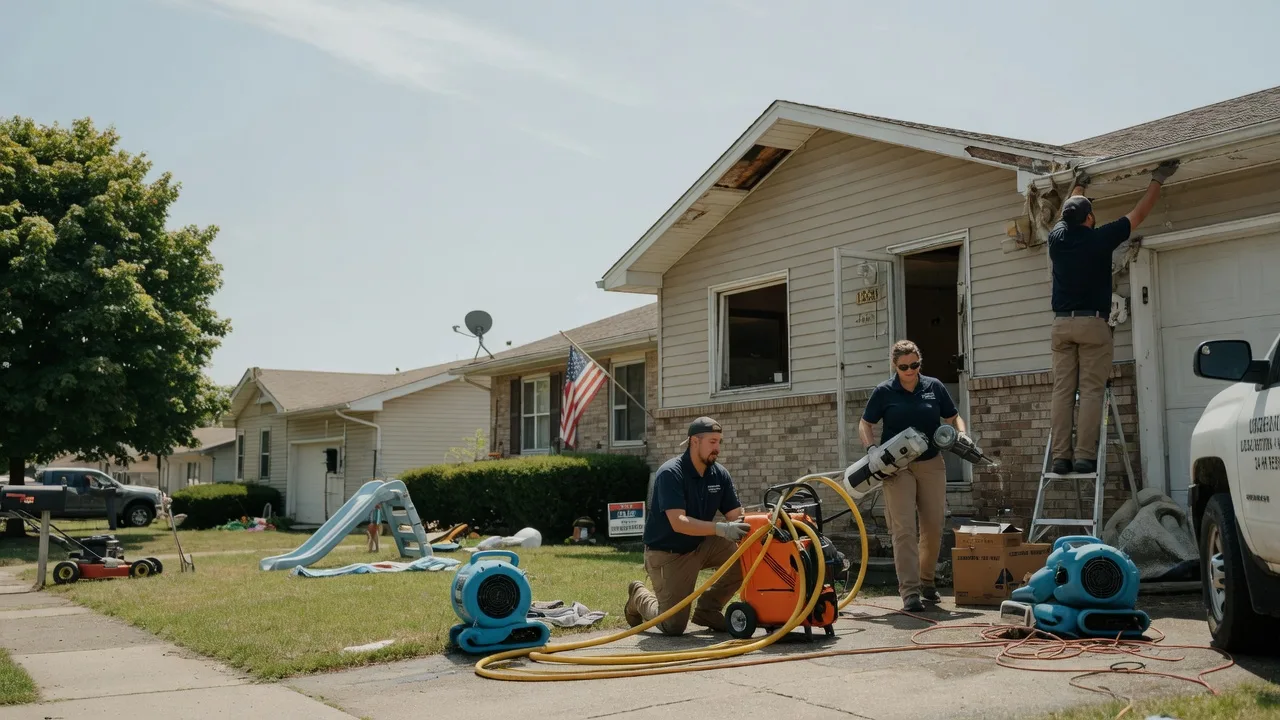 Water Damage Restoration in Manhattan, IL near me